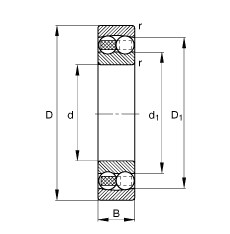 Rolamentos 1207-TVH FAG