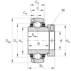 Rolamentos GE35-KTT-B INA