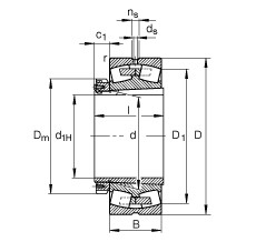 Rolando 23976-K-MB + H3976-HG FAG