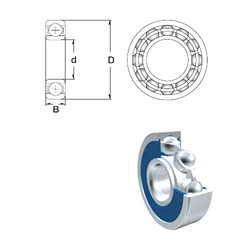 Rolamentos 6304-2RS ZEN