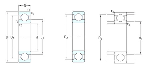 Rolamentos 629 SKF