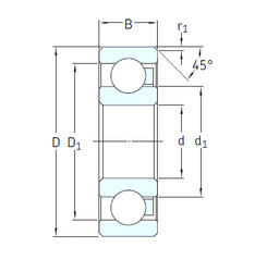 Rolamentos 629/HR22T2 SKF