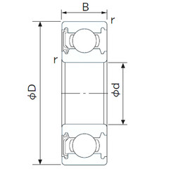 Rolamentos 6904-RS CYSD