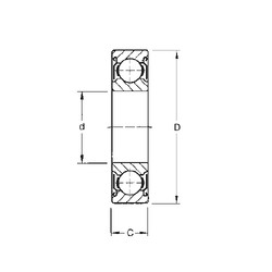 Rolamentos 6204-ZZ CYSD