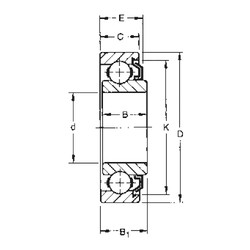 Rolamentos 204KL Timken