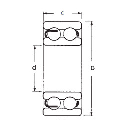 Rolamentos 4308 FBJ