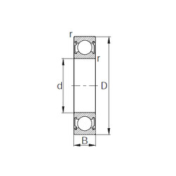 Rolamentos 6012ZZ KBC