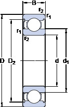 Rolamentos 6315-Z SKF