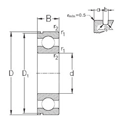 Rolamentos 6021-N NKE