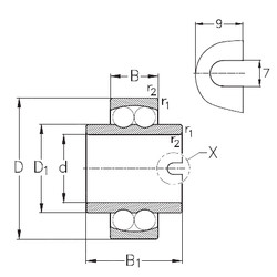 Rolamentos 11205 NKE