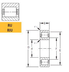 Rolamentos 500RU30 Timken