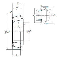 Rolamentos EE114080/114160 NSK