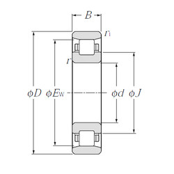 Rolamentos N2310 NTN