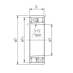 Rolamento NN3020K NACHI