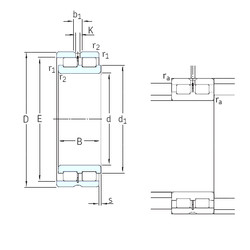 Rolamento NNCL4836CV SKF