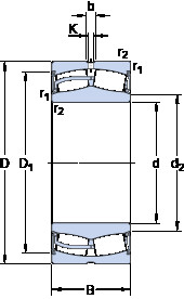 Rolando 24028-2CS5/VT143 SKF