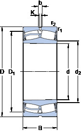 Rolando 23222-2CS5K/VT143 SKF