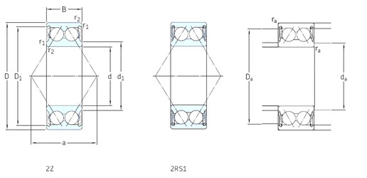 Rolando 3204A-2Z SKF