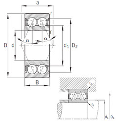 Rolando 3815-B-2Z-TVH FAG