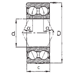 Rolando 5204-2RS FBJ