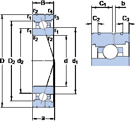 Rolando 7012 CB/HCP4AL SKF