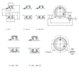 Rolando P 85 R-40 TF SKF