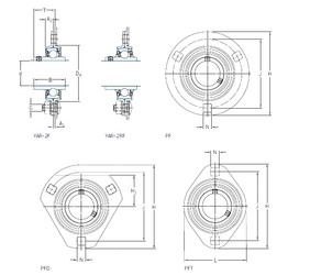 Rolando PF 30 TR SKF