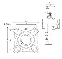 Rolando UCF207-20E KOYO