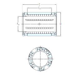 Rolando LBCR 25 A-2LS SKF