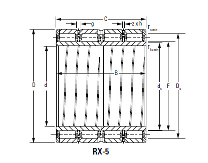 Bearing 600ARXS2643 660RXS2643B