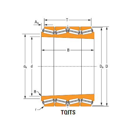 Bearing lm239530T lm239512d double cup