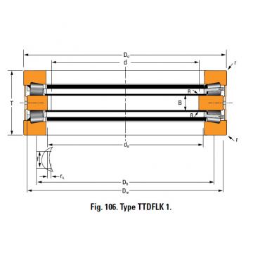 Bearing H21033B4 Thrust Race Double