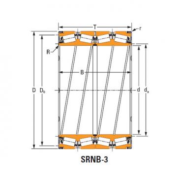 Rolamentos de rolo de rolo selado k158926 O-ring