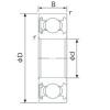 Rolamentos 6314-RS CYSD