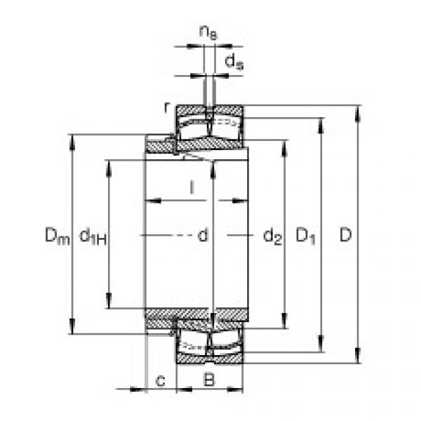 Rolando 22326-E1-K + H2326 FAG #1 image