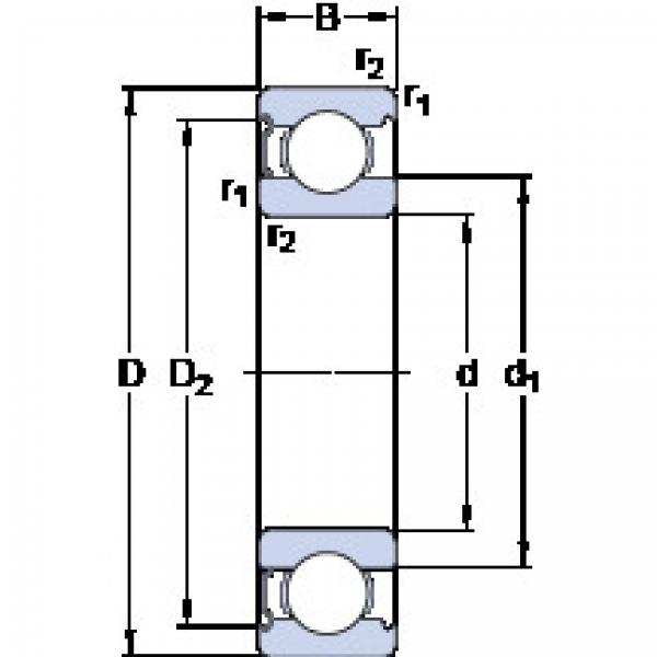 Rolamentos 6315-Z SKF #1 image