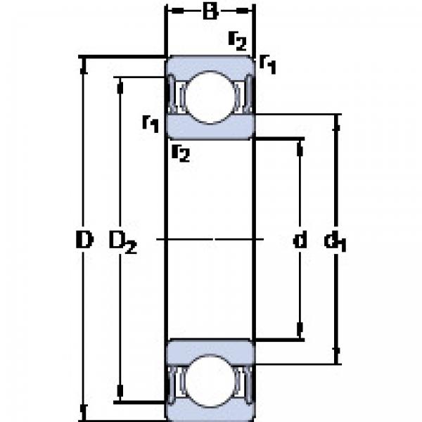 Rolamentos 62311-2RS1 SKF #1 image