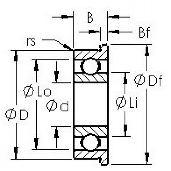 Rolamentos F604H AST #1 image