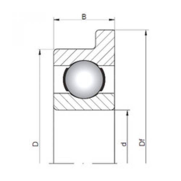 Rolamentos FL606 ISO #1 image