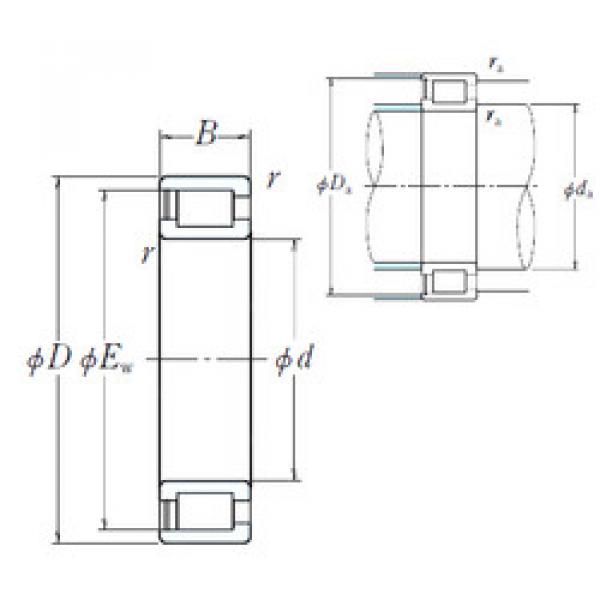 Rolamento NCF3060V NSK #1 image