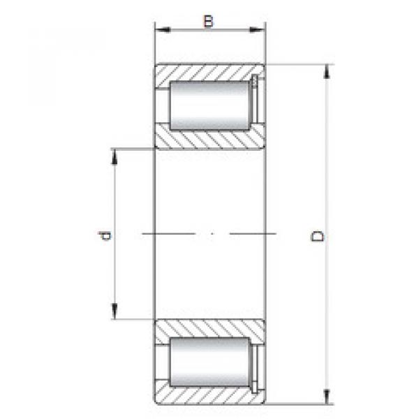 Rolamento NCF3009 V ISO #1 image