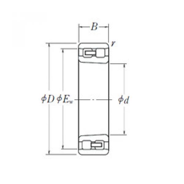 Rolamento NN 3032 K NSK #1 image