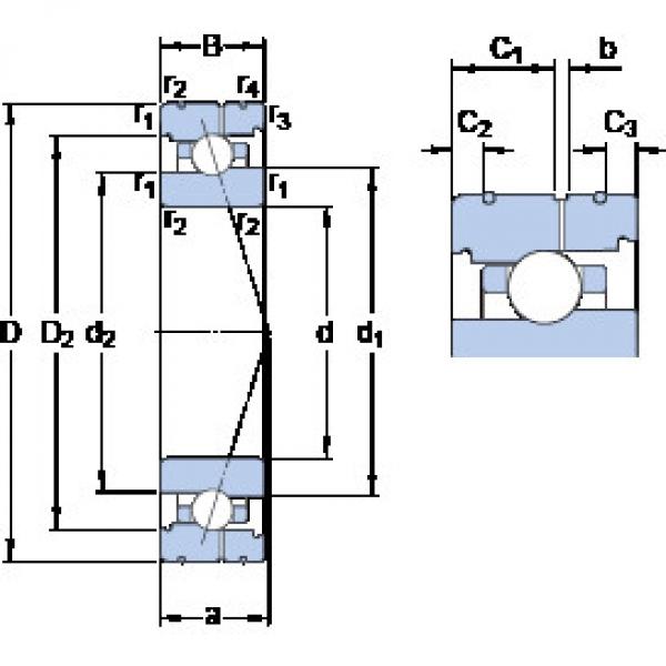 Rolando 7009 ACB/HCP4AL SKF #1 image