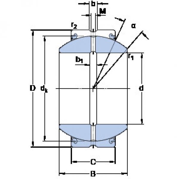 Rolando GEZH 400 ESX-2LS SKF #1 image