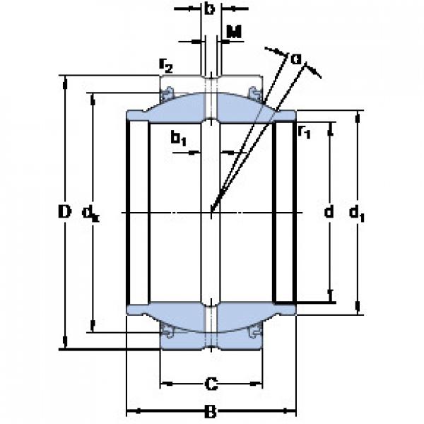 Rolando GEZM 200 ES-2LS SKF #1 image