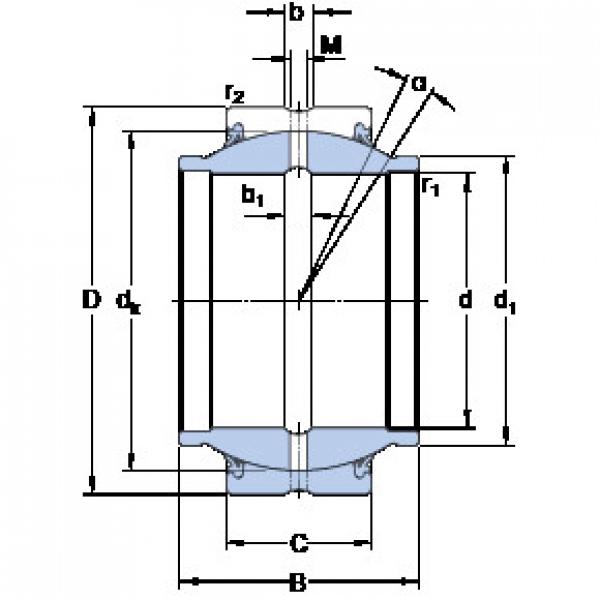 Rolando GEZM 200 ES-2RS SKF #1 image