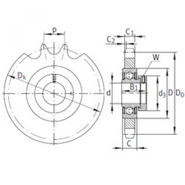 Rolando KSR15-B0-10-10-14-08 INA #1 image