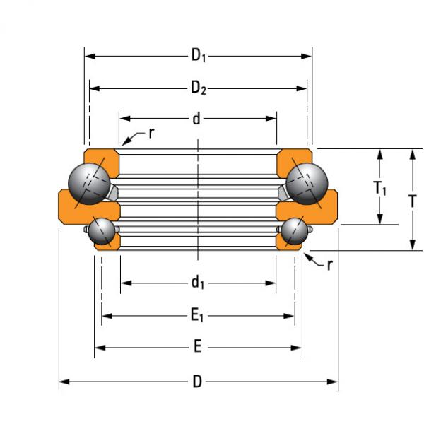 Bearing N-3492-A #1 image