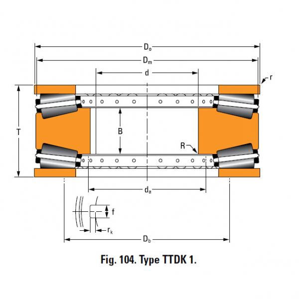 Bearing T7020 Thrust Race Single #1 image