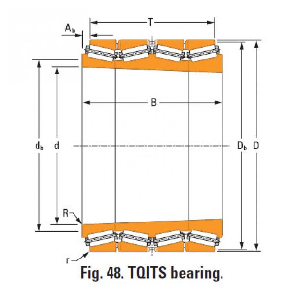 Bearing lm286433T lm286410 single cup #1 image